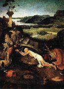 Hieronymus Bosch Jerome at Prayer Sweden oil painting artist